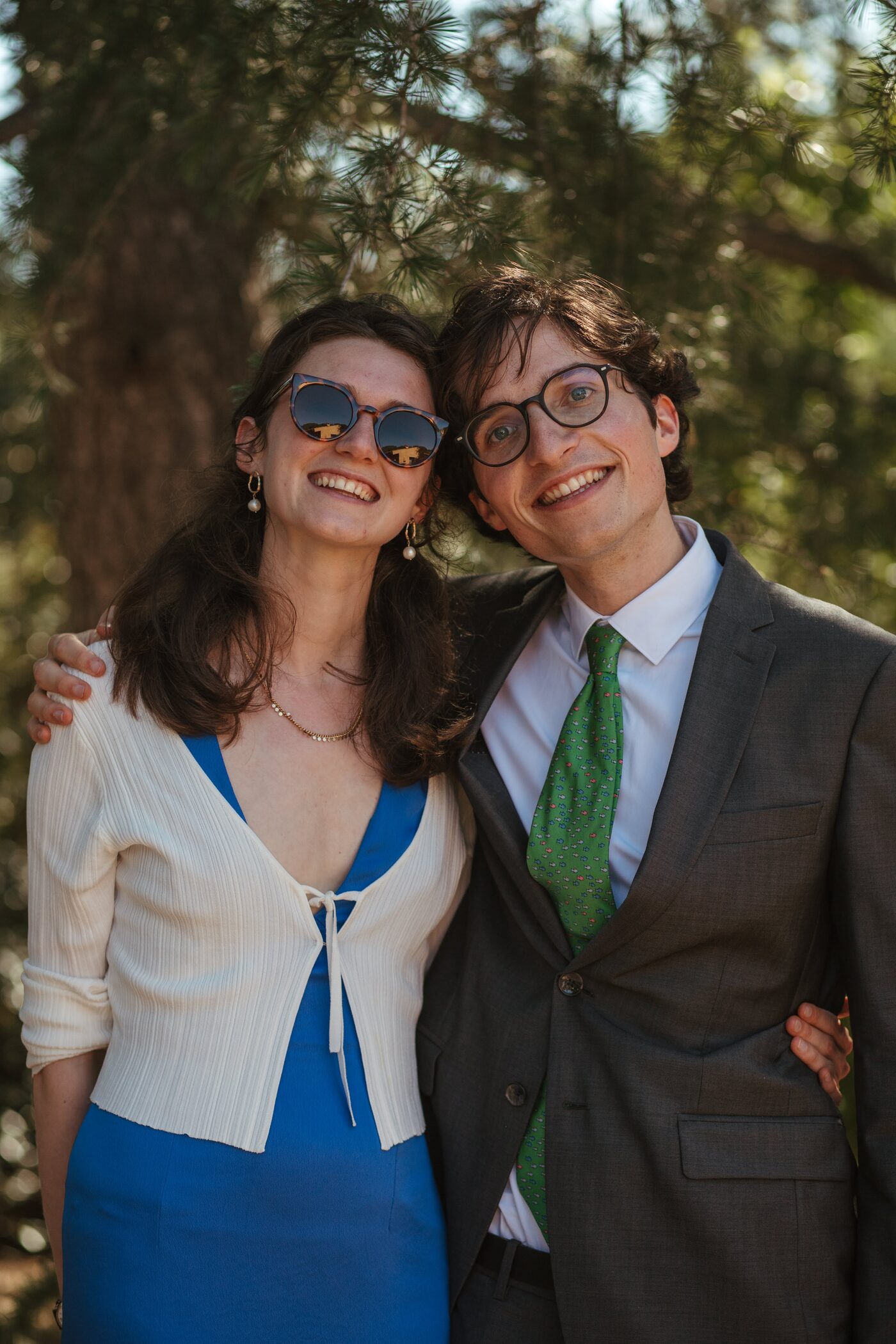 Ombline et Gonzague au mariage d'Inès